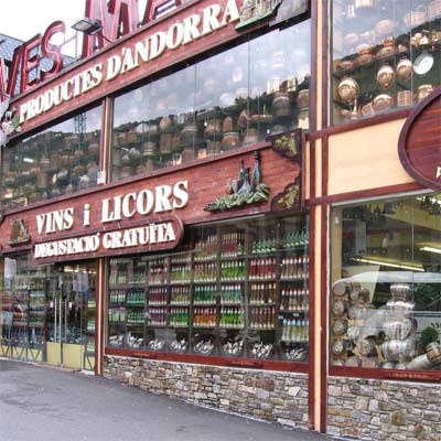 Comprar alcohol en Andorra