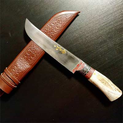 Cuchillo Pichak Chust Uzbekistan