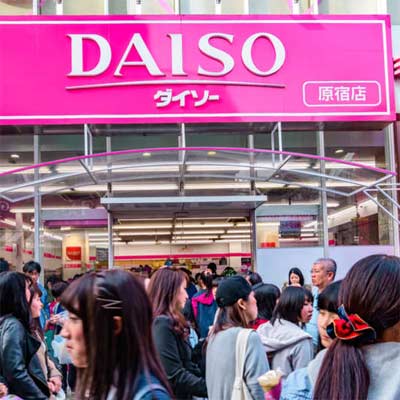 Tiendas de todo a 100 Yenes como Daiso