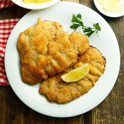 Escalope Viens o Wiener Schnitzel