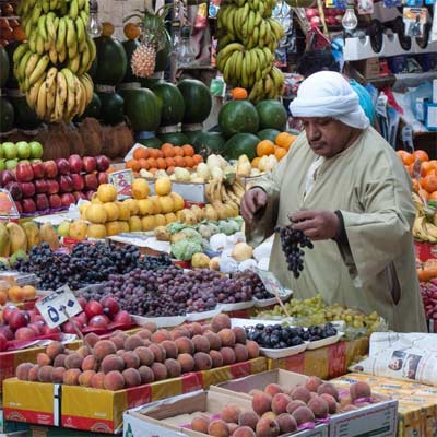 Frutas mercado egipcio