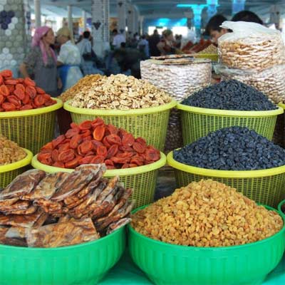 Frutos Secos Bazar uzbeko