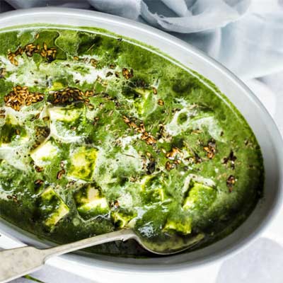 Palak paneer