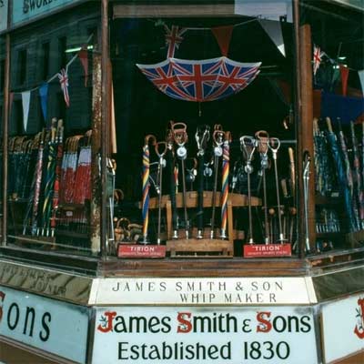 Paraguas del Reino Unido tienda James Smith and Sons