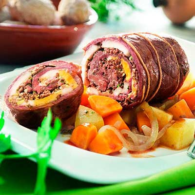 Rollos de Carne o Rinderroulade