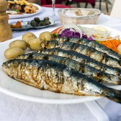 Sardinas asadas